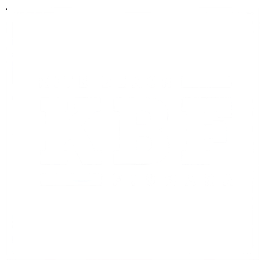 Logo di Kite Beach Fiumara, scuola di kite surf e punto di riferimento per feste e relax a Marina di Grosseto.